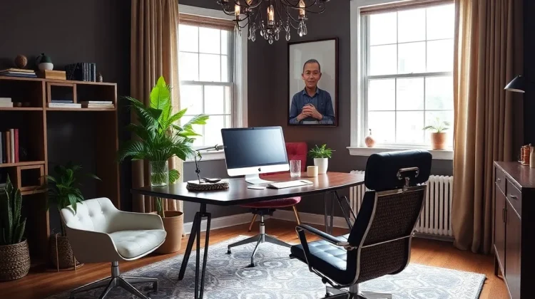 Inspiratie kantoor aan huis: praktische ideeën voor jouw ideale werkplek