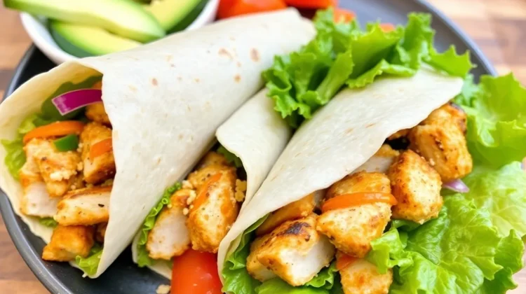 Snelle wraps met kip: makkelijk, gezond en heerlijk
